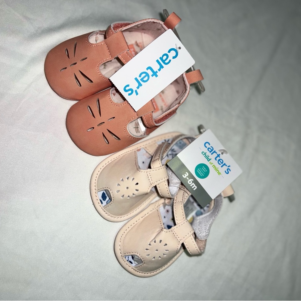 Carter's babygirl shoes
